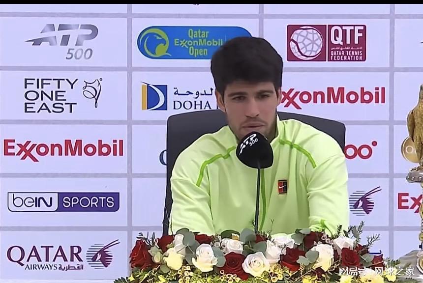 开云体育高赔率-阿尔卡拉斯多哈夺冠后坦言：成功不仅仅是捧起奖杯