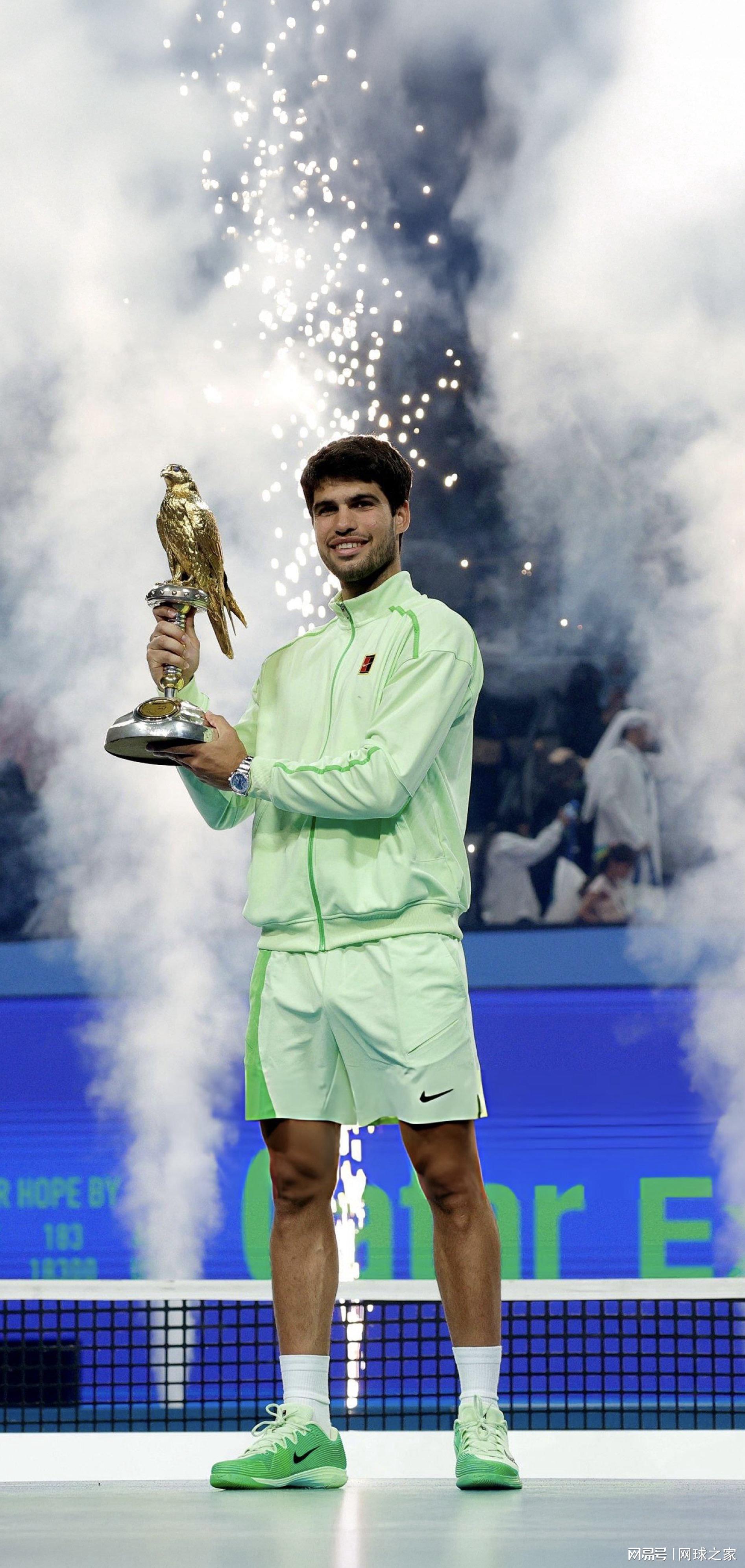 开云体育高赔率-阿尔卡拉斯多哈夺冠后坦言：成功不仅仅是捧起奖杯